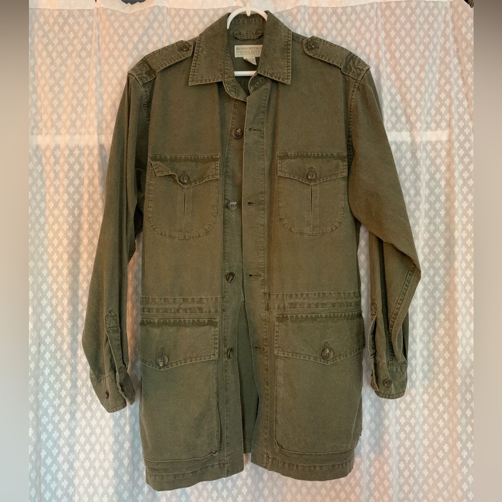 Banana Republic green kaki safari/travel set